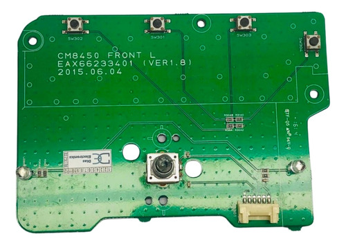 Placa Frontal L Potenciômetro Mini System Cm9750 Eax66233401
