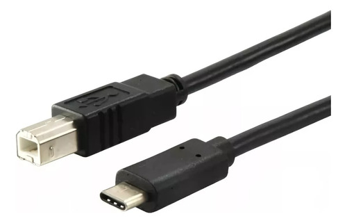 Cable Usb Alimentación Impresoras Escáner Tipo C A Usb