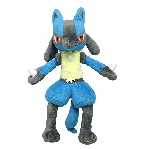 Peluche De Peluche Sanei Pokemon All Star Series Lucario, 12