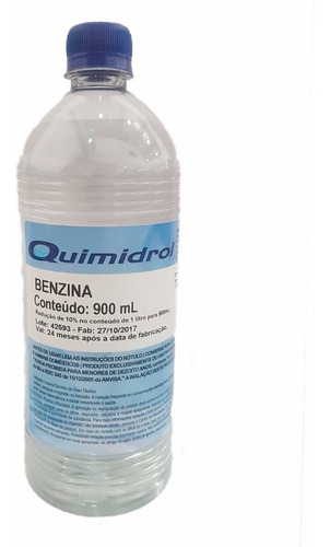 Benzina Retificada 100% Pura - 870 Ml - Produto Quimidrol