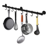 Rothley Hanging Pot Rack Hanger: 23.7 Inch Stainless Stee Aa
