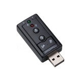 Adaptador Tarjeta De Sonido Usb 7.1 Canales Audio 3d