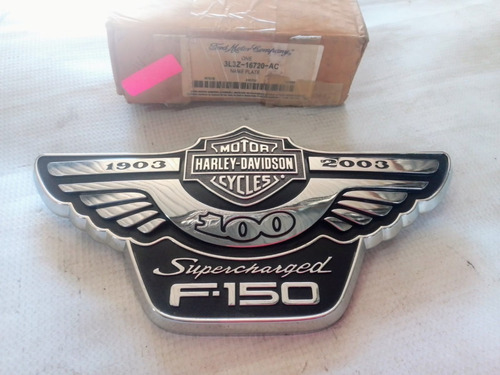 Emblema Original Lateral Lh Ford F-150 Harley Davidson 03-04