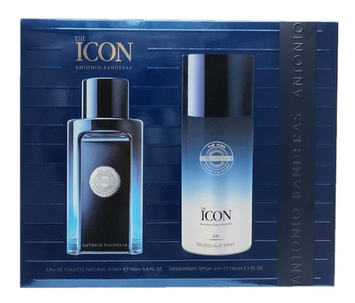 Perfume Hombre The Icon Antonio Banderas 100ml + Desodorante