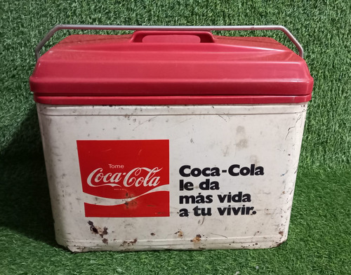 Antigua Heladera Conservadora Original Coca Cola