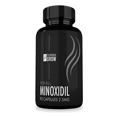 Pharma Grow For All Minoxidil 2.5 Mg 90 Cápsulas | MercadoLibre