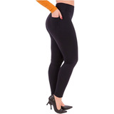  Calça Legging C/ Bolso Cintura Alta K2b Original  