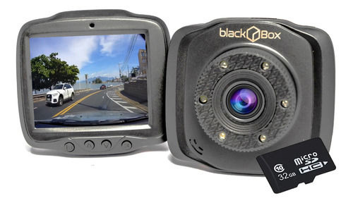 Câmera Veicular Automotiva Carro - Black Box Gp2 - Hd Real
