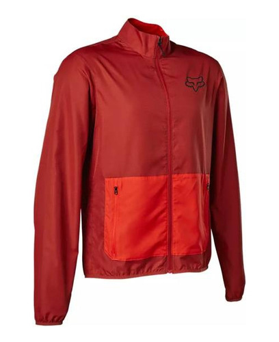 Chaqueta Bicicleta Ranger Wind Rojo Fox