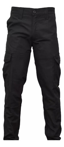 Pantalon Tactico Impermeable Negro Elastizado Ultra Alcatraz