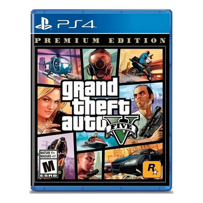 Grand Theft Auto V Premium Edition PS4 Físico | Envío gratis