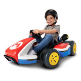 Super Mario Kart Deluxe - Juguete De Coche Eléctrico De 24 V