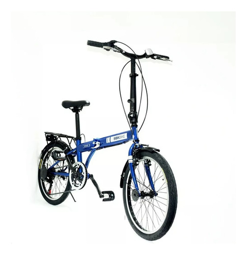 Bicicleta Sbk Voyage Plegable R20 6v Shimano