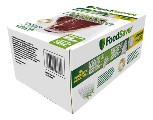 Kit De Accesorios  Foodsaver® Con Bolsas Y Rollos Fsfsbf194p Color Blanco