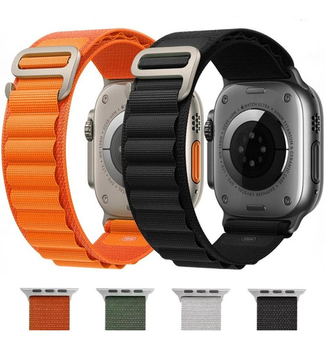 Pulso Correa Nylon Alpine Para Apple Watch Iwatch Series