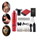 Kit Para Tatuar Profesional Máquina Para Tatuar Alta Calidad