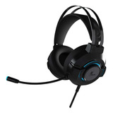 Auriculares Xtech Morrighan Gamer 3.5mm Led/usb Xth-565 Color Negro
