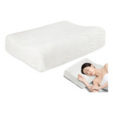 Almohada Viscoelástica Látex Ajustable Ortopedica Cervical