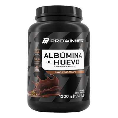 Suplemento Albumina De Huevo (1200 Gr) - Prowinner Sabor Chocolate | Meses sin interés