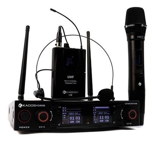 Microfone Kadosh K-502c Sem Fio