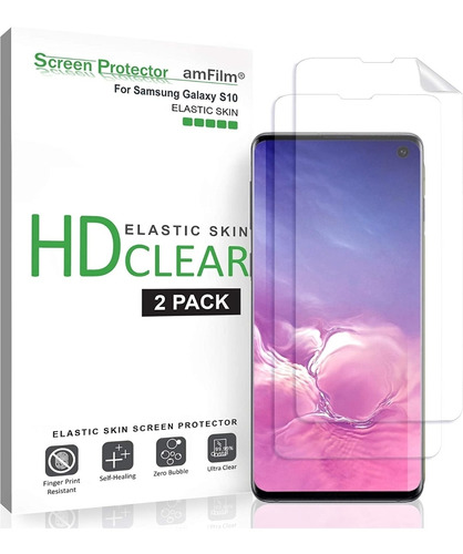 Mica Elástica Amfilm Protector Pantalla P/ Galaxy S10 2019