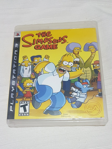 The Simpsons Game Para Play 3 Usado 