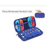 Estuche Protector Para Nintendo Switch Lite Azul