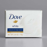 Jabón Hotelero Americano Dove White 75grs  36pc.