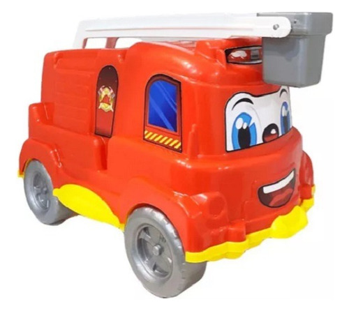  Camion De Bombero Grande Lindo Fuerte Irv Toys Risa