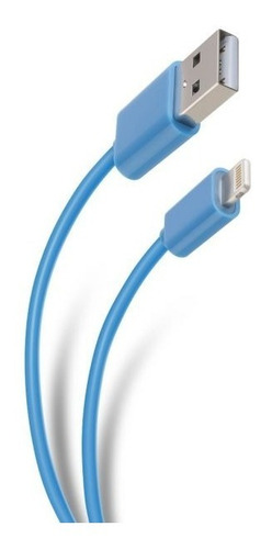 Pod-406 Cable Usb A Lightningmr De 2 Metros Azul/negro