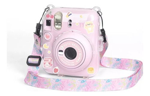 Capa Bolsa Case Transparente Para Câmera Instax 12