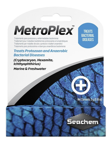 Metroplex Metronidazol Seachem 5grs