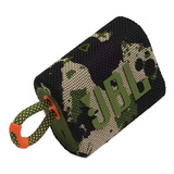 Parlante Jbl Go3 Camuflado Bluethoo Original