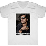 Camiseta Lenny Kravitz Rock Bca Tienda Urbanoz