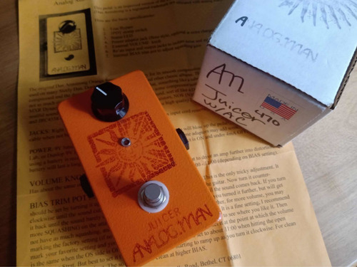 Analogman Juicer Compressor (jhs Klon Fender Marshal