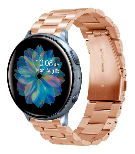 Correa Eslabones De Lujo Para Samsung Galaxy Watch Active 2