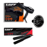 Secador Taiff New Smart Taiff 1700w +prancha Ceramic+difusor