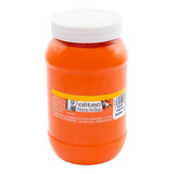 Pintura Acrilica Politec 500 Ml Acrilico Colores A Escoger Color Naranja #308