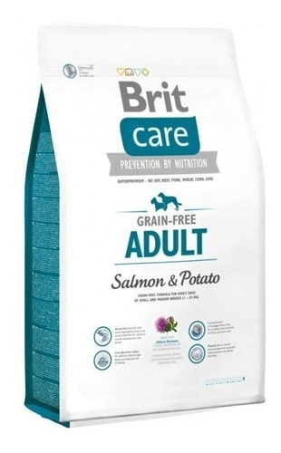 Alimento Brit Brit Care Salmon & Potato Para Perro Adulto De Raza Gigante Sabor Salmón Y Papa En Bolsa De 12kg