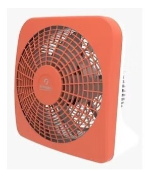 Ventilador Turbo Indelplas 12 Deco Naranja