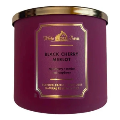 Vela Black Cherry Merlot - White Barn - Bath & Body Works | Envío gratis