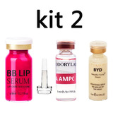 Set De 3 Ampollas Essence Bb Lip Kit Para Tratamiento Facial