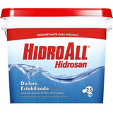 Cloro Ganulado Hidrosan Plus P Piscina Hidroall Balde 2,5kg
