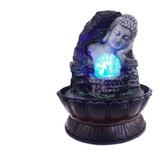 Fonte De Água Decorativa Buda Pensando Decoração Feng Shui