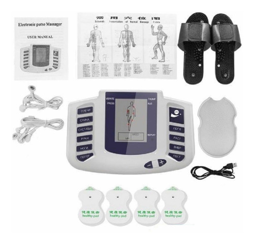 Electro Estimulador Muscular Parches Electrofísico Portátil