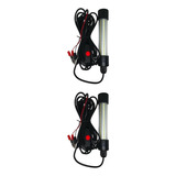 2 Uds 12v Led Sumergible Pesca Submarina Luz Calamar Atraer