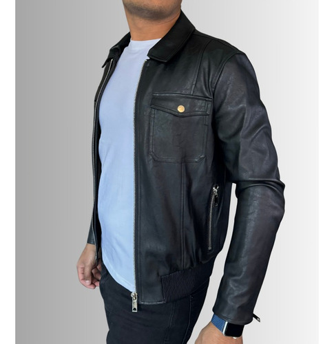 Chaqueta Ecocuero Clasic Hombre