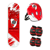 Patineta Set Skate River Plate Con Proteccion