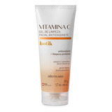 Gel De Limpeza Facial Antioxidante Vitamina C Botik 50g