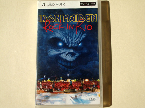 Umd Video For Psp - Iron Maiden Rock In Rio Usado Muito Raro